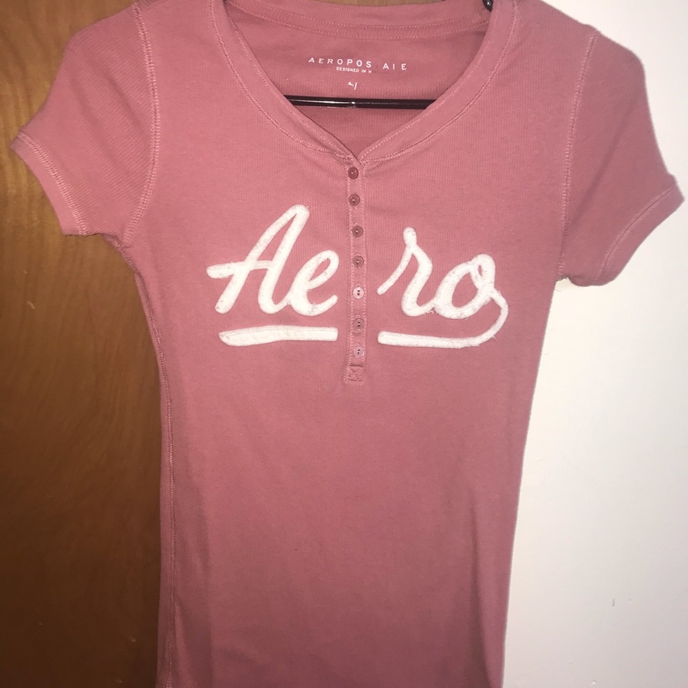 I am selling a button Aeropostale shirt!!